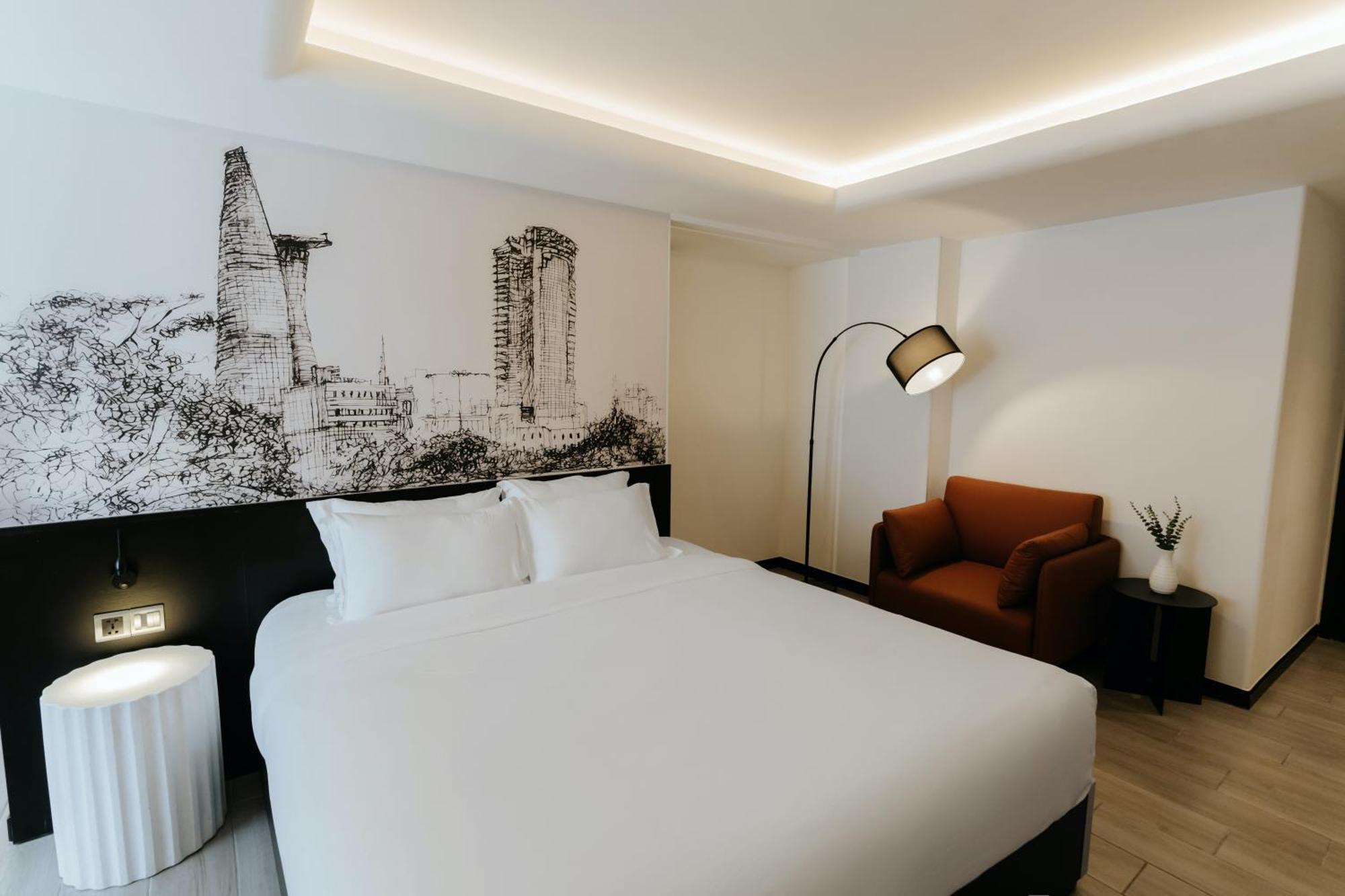 הו צ'י מין סיטי The Concept Hotel- City Center חדר תמונה