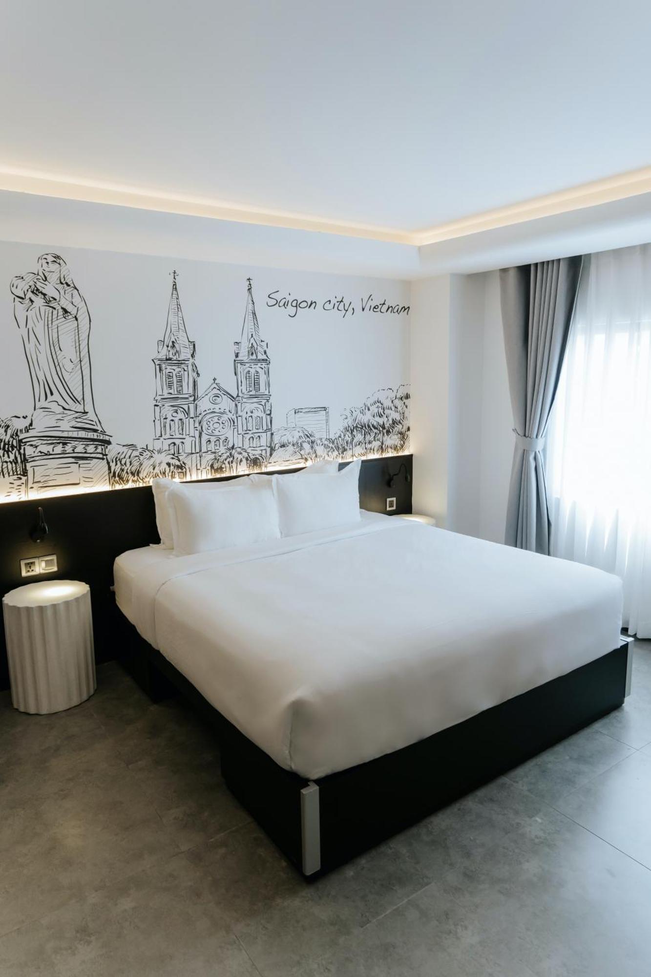 הו צ'י מין סיטי The Concept Hotel- City Center חדר תמונה