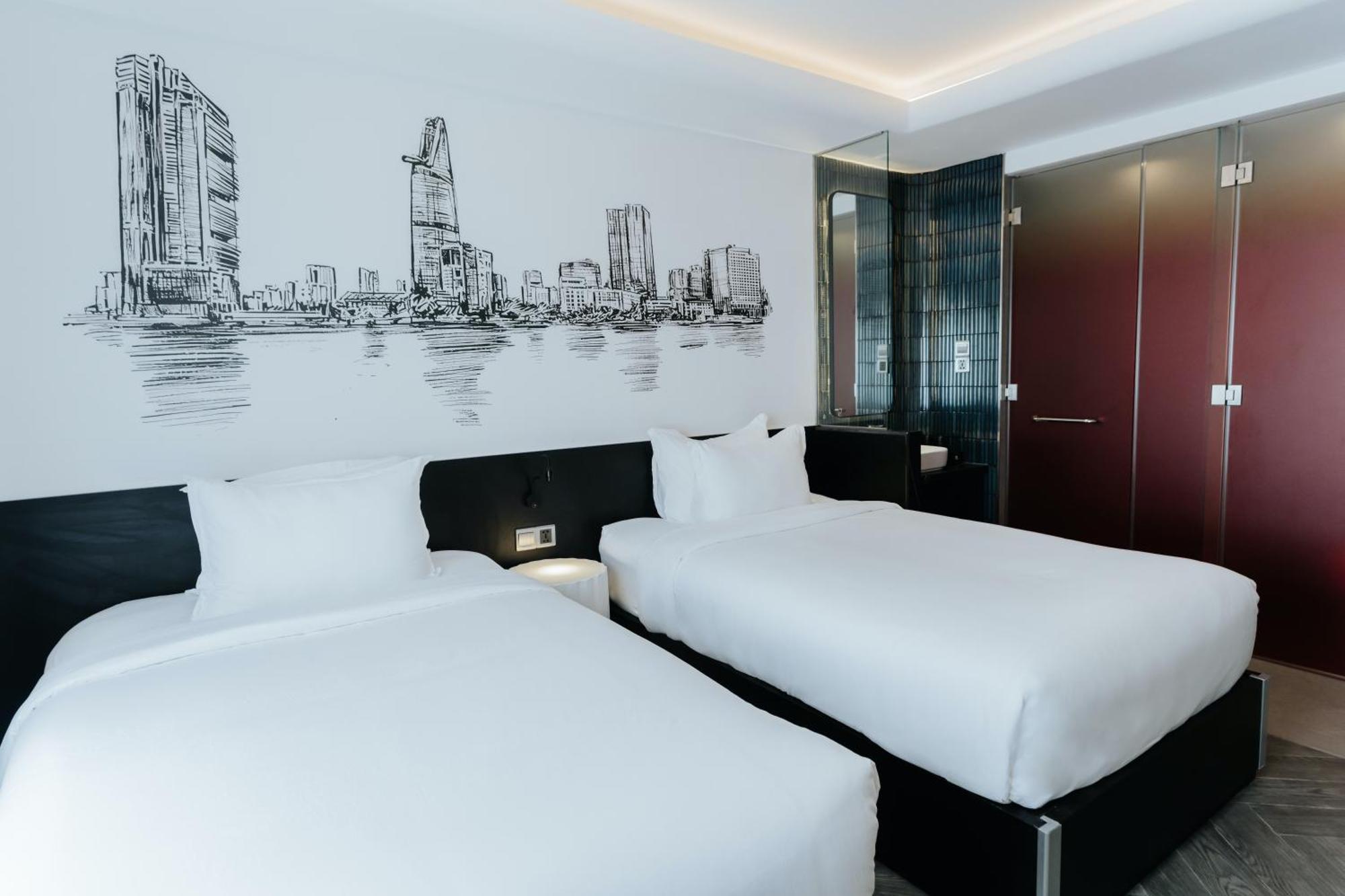 הו צ'י מין סיטי The Concept Hotel- City Center חדר תמונה